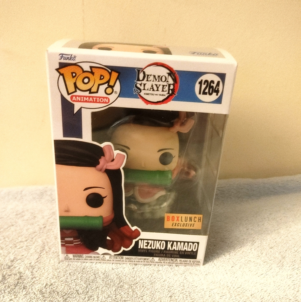 Demon Slayer Funko Pop 1264 Nezuko Kamado BoxLunch Exclusive Sticker